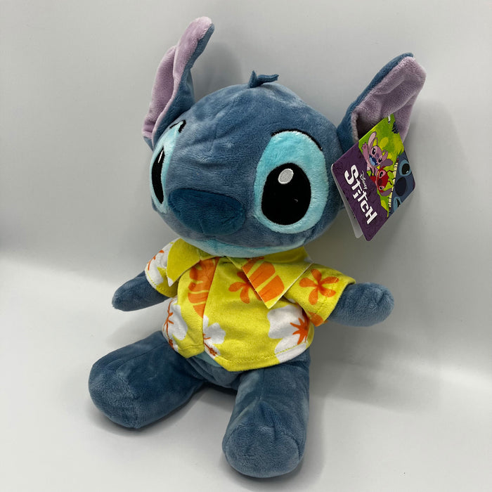Disney - Lilo und Stitch - Kuscheltier - Hawaiihemd - Gelb - 30 cm
