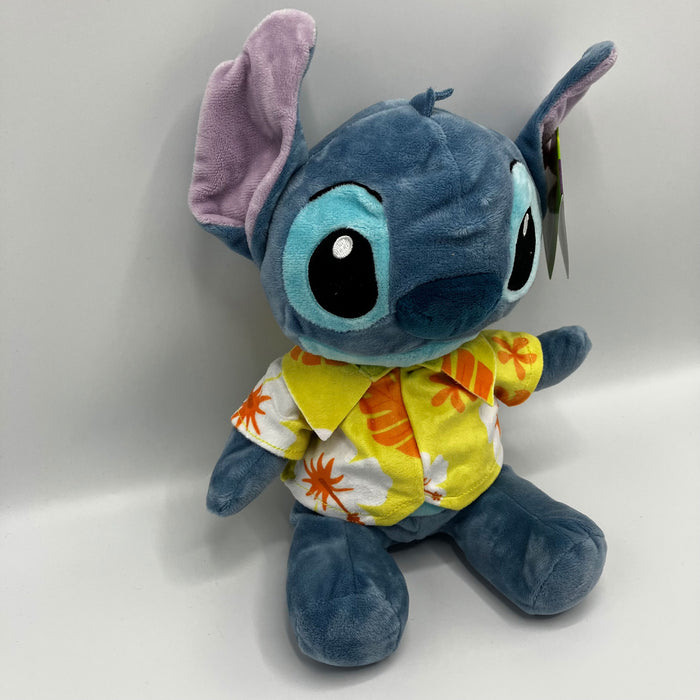Disney - Lilo und Stitch - Kuscheltier - Hawaiihemd - Gelb - 30 cm