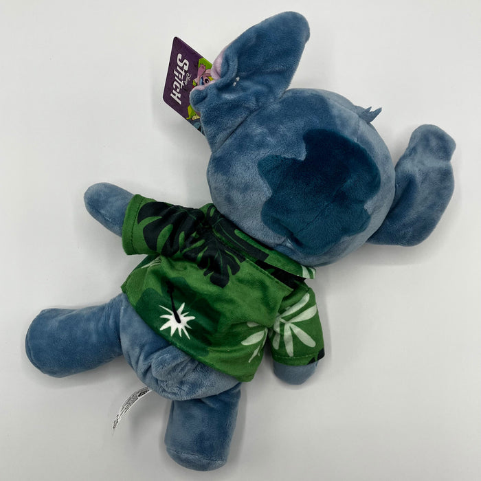 Disney - Lilo en Stitch - Knuffel - Hawaii  Overhemd - Groen - 30 cm