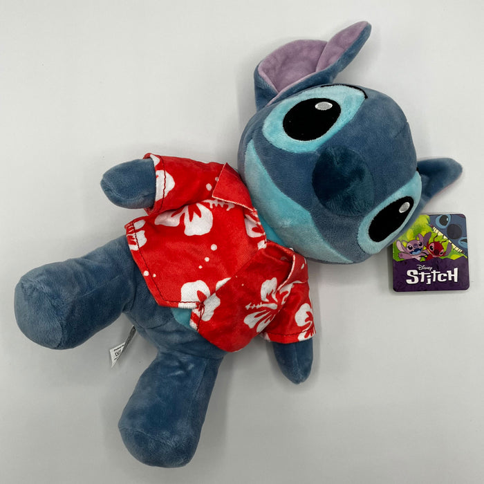 Disney - Lilo en Stitch - Knuffel - Hawaii  Overhemd - Rood - 30 cm