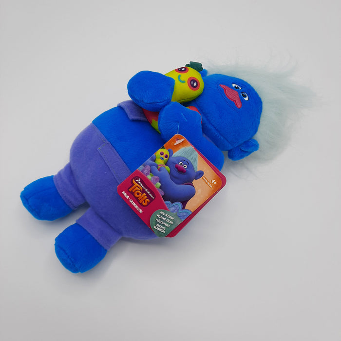 Trolls - Biggie - Pluche Knuffel - Speelgoed Poppetjes (30 cm)