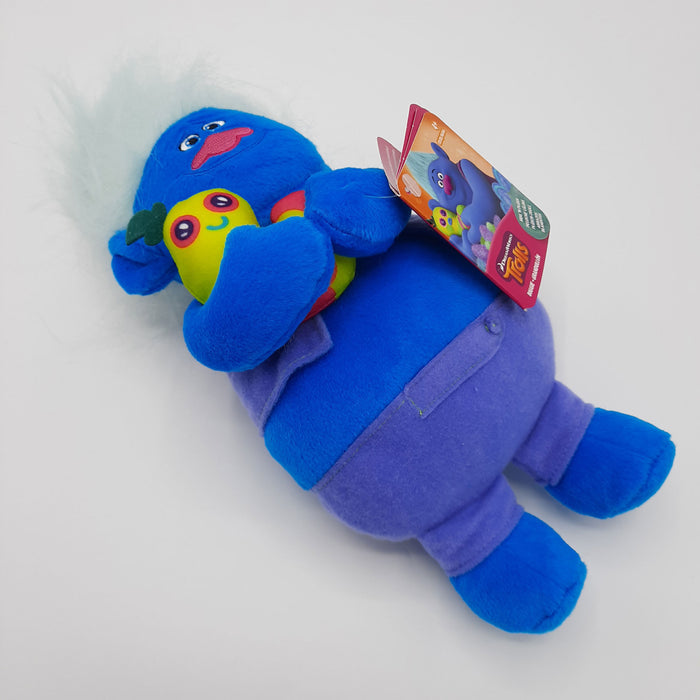 Trolls - Biggie - Pluche Knuffel - Speelgoed Poppetjes (30 cm)