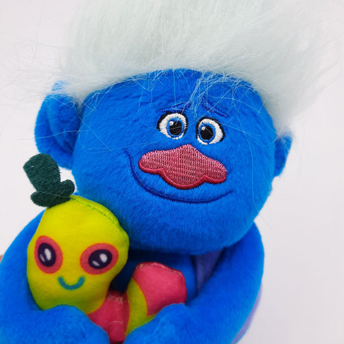 Trolls - Biggie - Pluche Knuffel - Speelgoed Poppetjes (30 cm)