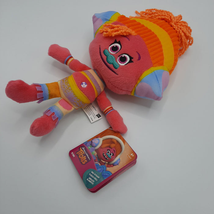 Trolls - DJ Suki - Pluche Knuffel - Speelgoed Poppetjes (27 cm)