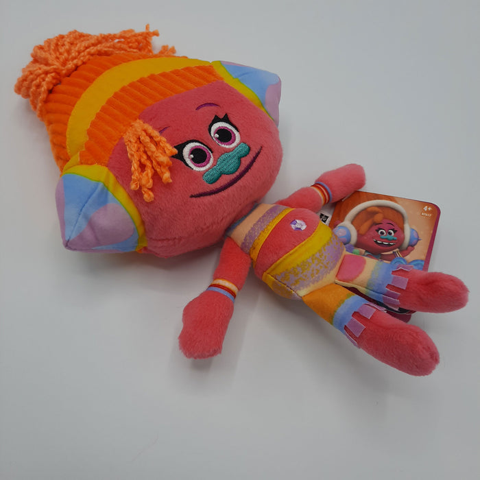 Trolls - DJ Suki - Pluche Knuffel - Speelgoed Poppetjes (27 cm)